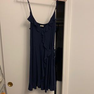 Never Worn Large Hollister Navy Blue Dress